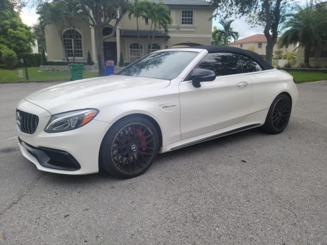 WDDWK8HB0HF458229 - 2017 MERCEDES-BENZ C 63 AMG-S WHITE photo 2