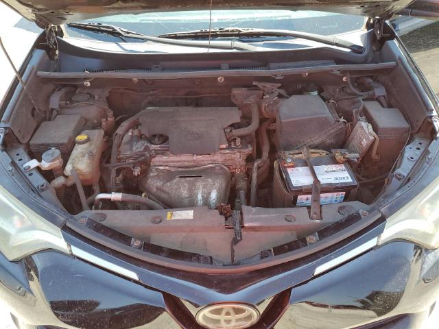 2T3ZFREVXJW445678 - 2018 TOYOTA RAV4 LE BLACK photo 12