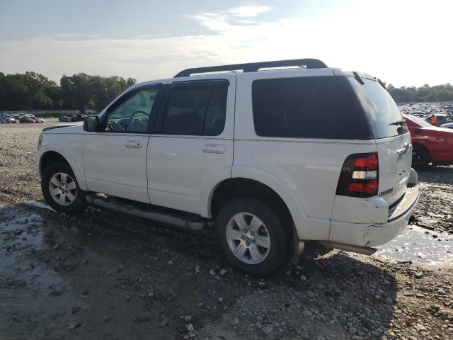 1FMEU6DE5AUA45802 - 2010 FORD EXPLORER XLT 白色 照片 2