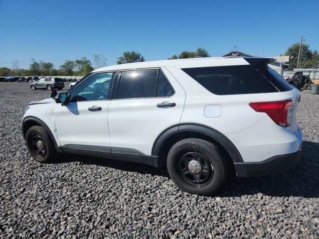 1FM5K8AB6PGC17290 - 2023 FORD EXPLORER POLICE INTERCEPTOR WHITE photo 2