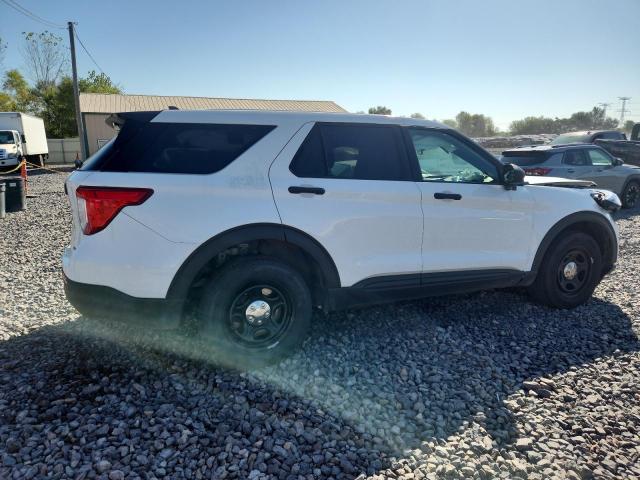 1FM5K8AB6PGC17290 - 2023 FORD EXPLORER POLICE INTERCEPTOR WHITE photo 3