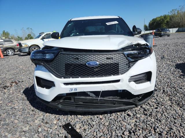 1FM5K8AB6PGC17290 - 2023 FORD EXPLORER POLICE INTERCEPTOR WHITE photo 5