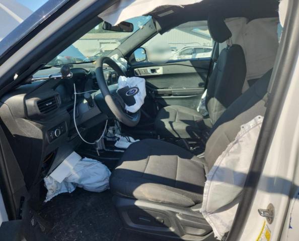 1FM5K8AB6PGC17290 - 2023 FORD EXPLORER POLICE INTERCEPTOR WHITE photo 7