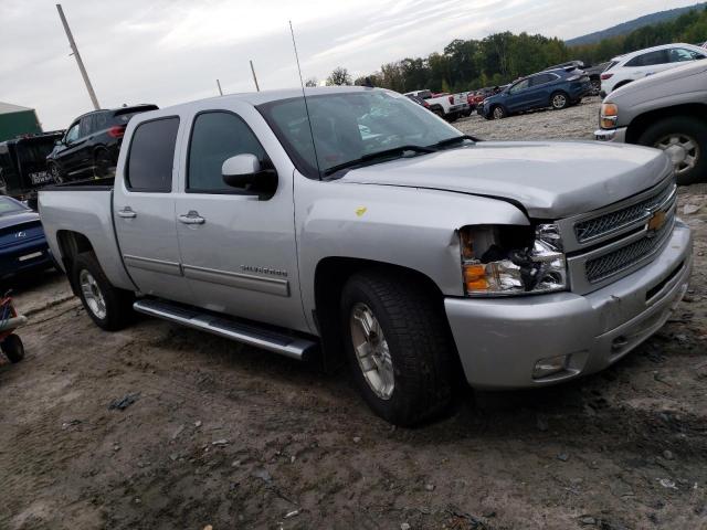 3GCPKSE77CG285936 - 2012 CHEVROLET SILVERADO K1500 LT SILVER photo 4