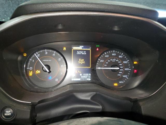 JF2GTAEC2K8290987 - 2019 SUBARU CROSSTREK PREMIUM Գրաֆիտ լուսանկար 9