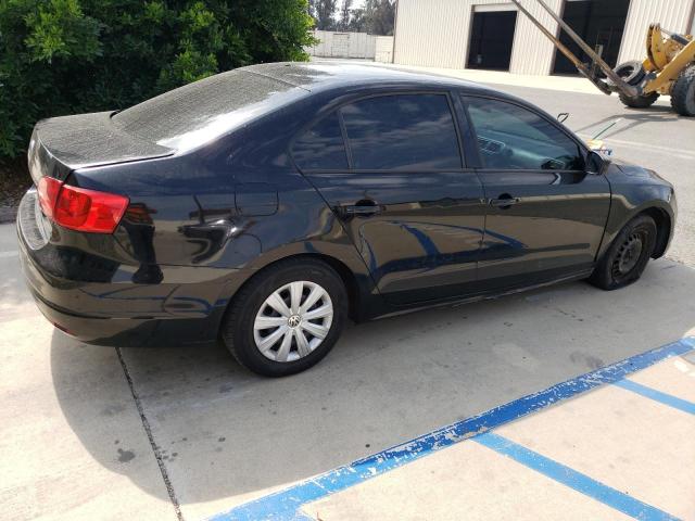 3VW2K7AJ5CM403182 - 2012 VOLKSWAGEN JETTA BASE 黑色 照片 3