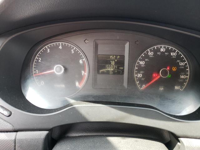 3VW2K7AJ5CM403182 - 2012 VOLKSWAGEN JETTA BASE 黑色 照片 9