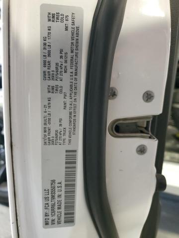 1C6RR6LT9MS550756 - 2021 RAM 1500 CLASS SLT 白色 照片 13