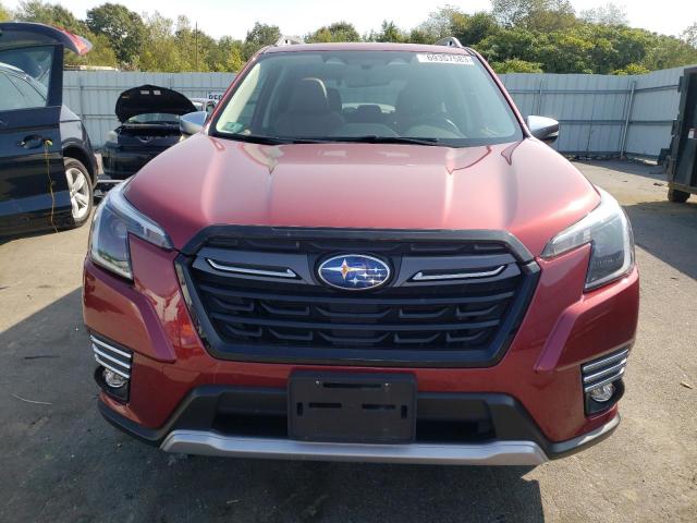 JF2SKARC4NH497697 - 2022 SUBARU FORESTER TOURING 红色 照片 5