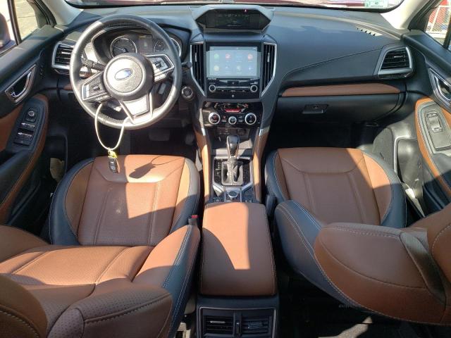 JF2SKARC4NH497697 - 2022 SUBARU FORESTER TOURING 红色 照片 8