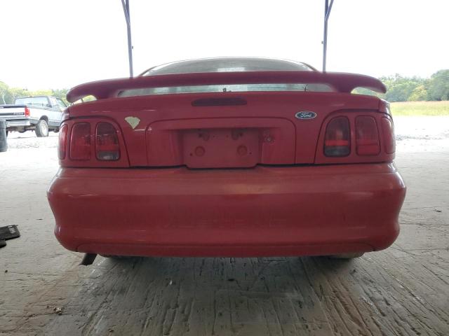 1FALP4040TF201620 - 1996 FORD MUSTANG RED photo 6