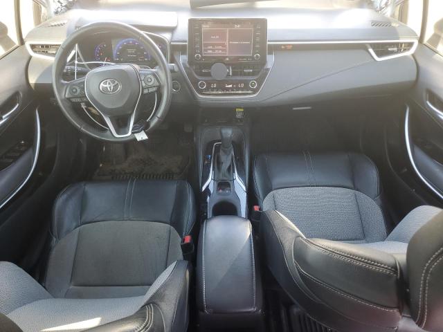 JTNK4RBE4K3050388 - 2019 TOYOTA COROLLA SE Weiß Foto 8