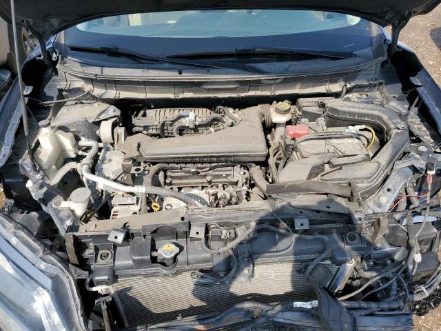 KNMAT2MV9GP672301 - 2016 NISSAN ROGUE S BLUE photo 11