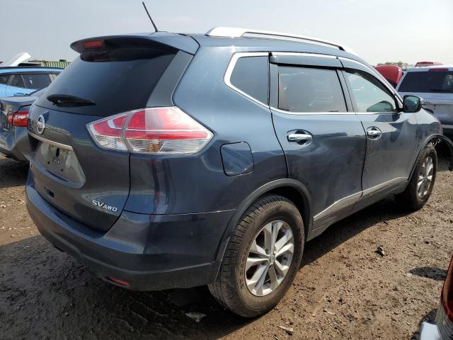 KNMAT2MV9GP672301 - 2016 NISSAN ROGUE S BLUE photo 3