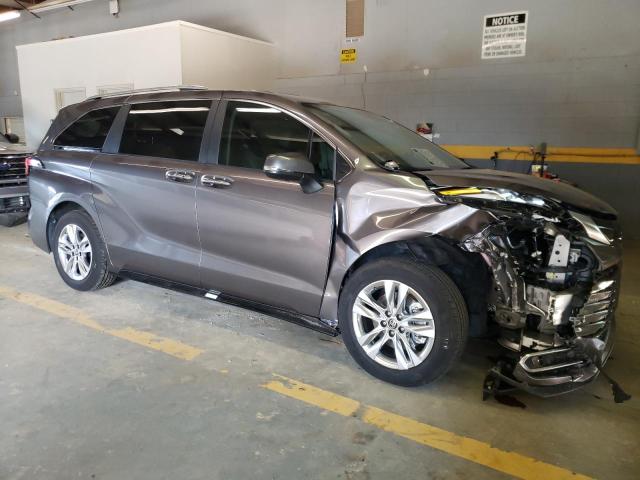 5TDZRKEC0NS134166 - 2022 TOYOTA SIENNA LIMITED GRAY photo 4