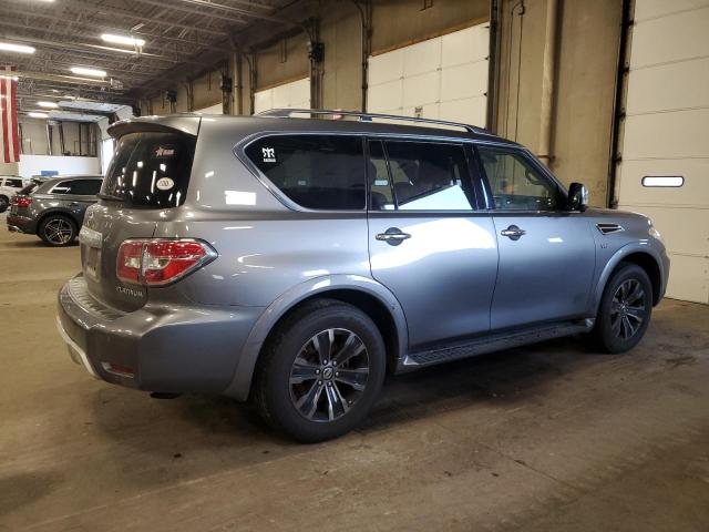 JN8AY2NE4J9731576 - 2018 NISSAN ARMADA PLATINUM ვერცხლისფერი ფოტო 3