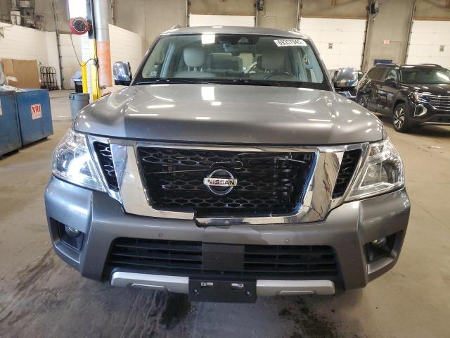 JN8AY2NE4J9731576 - 2018 NISSAN ARMADA PLATINUM ვერცხლისფერი ფოტო 5