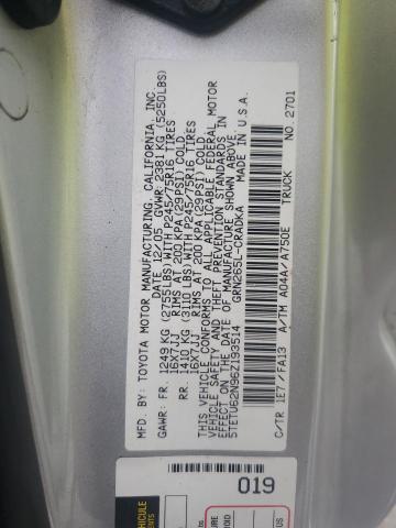 5TETU62N96Z193514 - 2006 TOYOTA TACOMA PRERUNNER ACCESS CAB SILVER photo 13