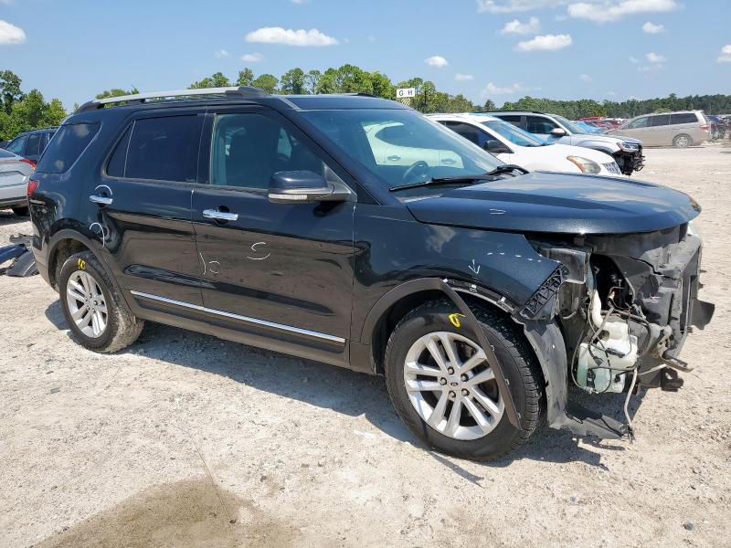 1FM5K7D81FGB26551 - 2015 FORD EXPLORER XLT BLACK photo 4