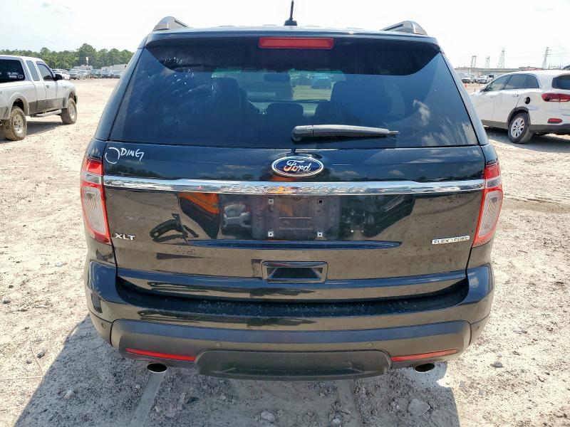 1FM5K7D81FGB26551 - 2015 FORD EXPLORER XLT BLACK photo 6