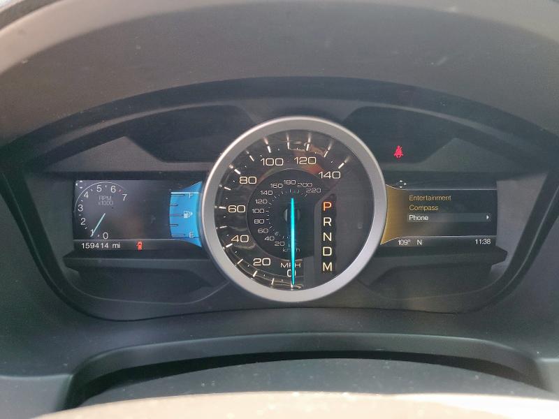 1FM5K7D81FGB26551 - 2015 FORD EXPLORER XLT BLACK photo 9