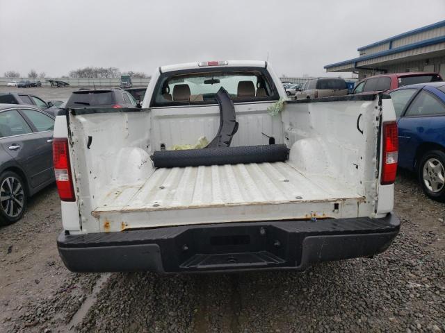 1FTRF12288KC88005 - 2008 FORD F150 WHITE photo 6