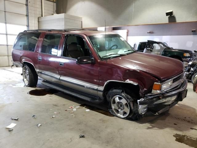 1GNFK16RXXJ553931 - 1999 CHEVROLET SUBURBAN K1500 BURGUNDY photo 4