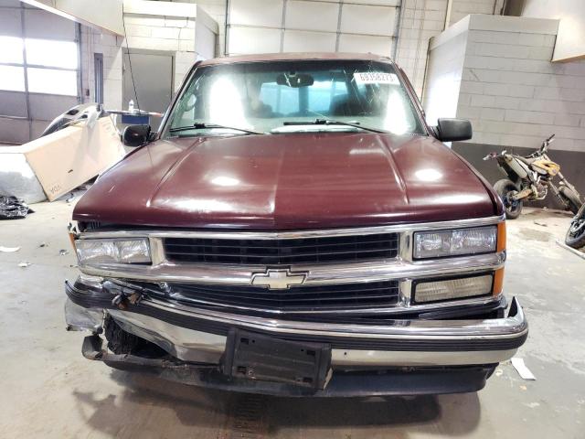 1GNFK16RXXJ553931 - 1999 CHEVROLET SUBURBAN K1500 BURGUNDY photo 5