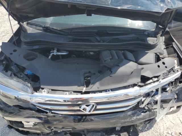 5FNYF5H50JB017656 - 2018 HONDA PILOT EXL BLACK photo 12