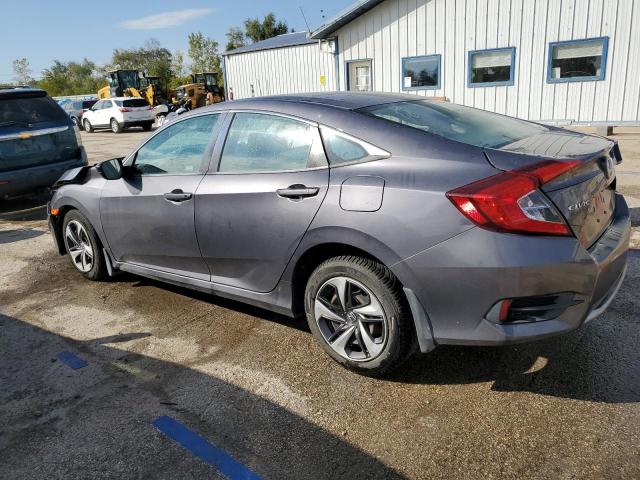 19XFC2E67KE044615 - 2019 HONDA CIVIC LX GRAY photo 2