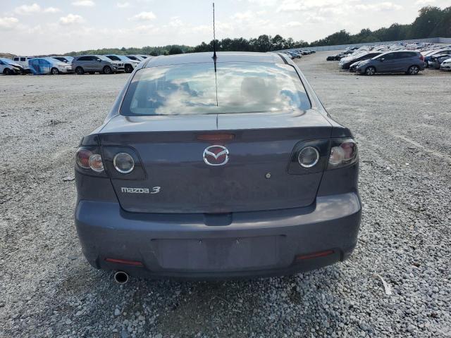 JM1BK32F381853651 - 2008 MAZDA 3 I GRAY photo 6