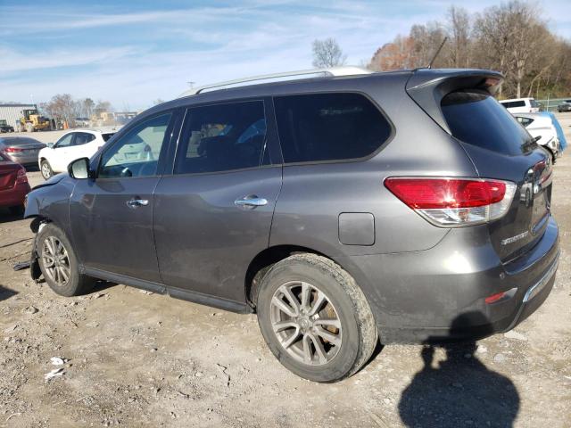 5N1AR2MM0GC656190 - 2016 NISSAN PATHFINDER S GRAY photo 2