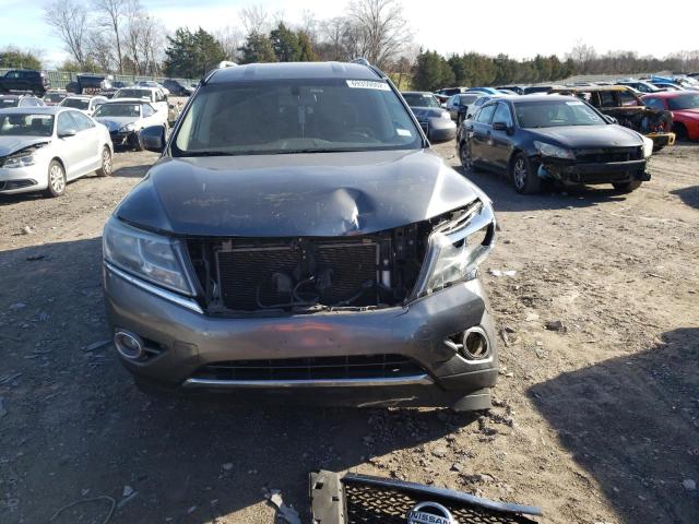 5N1AR2MM0GC656190 - 2016 NISSAN PATHFINDER S GRAY photo 5