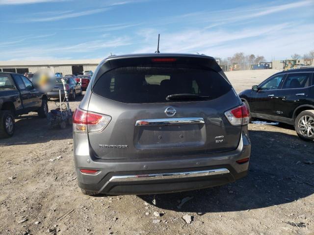 5N1AR2MM0GC656190 - 2016 NISSAN PATHFINDER S GRAY photo 6