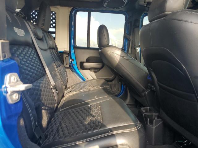 1C4HJXDN3MW839061 - 2021 JEEP WRANGLER UNLIMITED SPORT BLUE photo 10