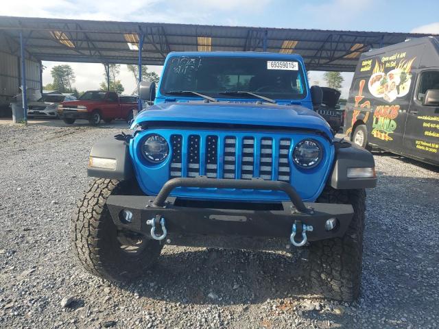 1C4HJXDN3MW839061 - 2021 JEEP WRANGLER UNLIMITED SPORT BLUE photo 5