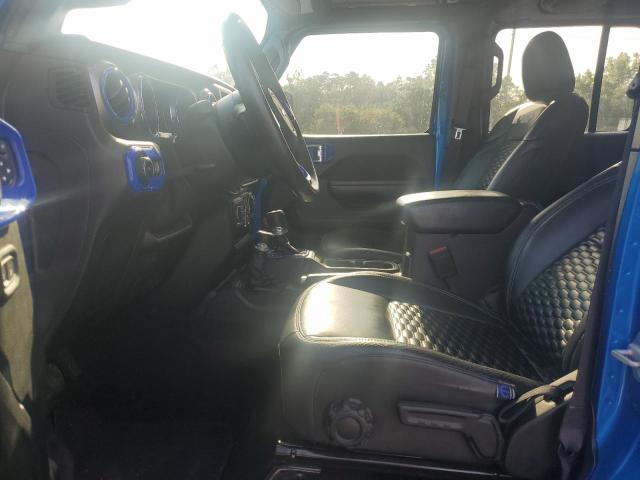 1C4HJXDN3MW839061 - 2021 JEEP WRANGLER UNLIMITED SPORT BLUE photo 7