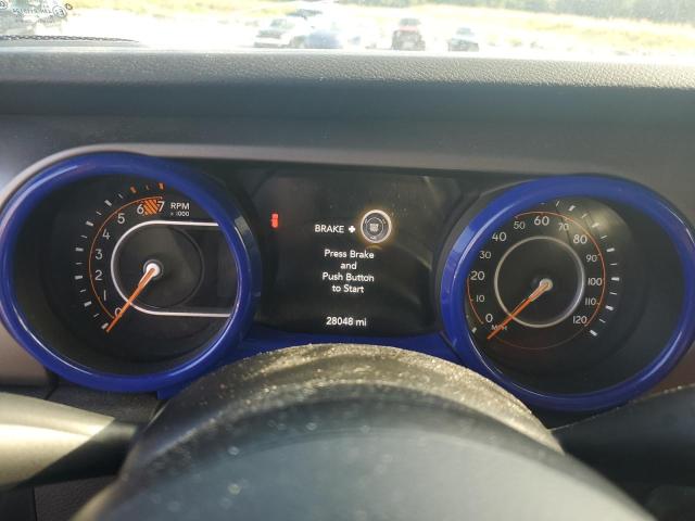 1C4HJXDN3MW839061 - 2021 JEEP WRANGLER UNLIMITED SPORT BLUE photo 9