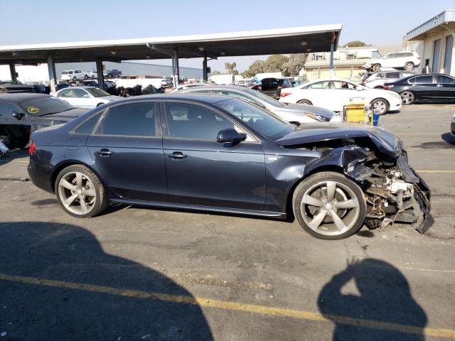 WAUKFAFL7CA113518 - 2012 AUDI A4 PRESTIGE BLUE photo 4