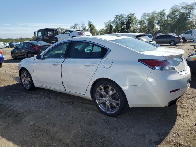 19UUA9F7XDA003044 - 2013 ACURA TL ADVANCE WHITE photo 2