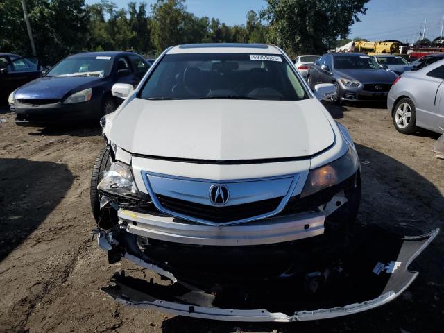 19UUA9F7XDA003044 - 2013 ACURA TL ADVANCE WHITE photo 5