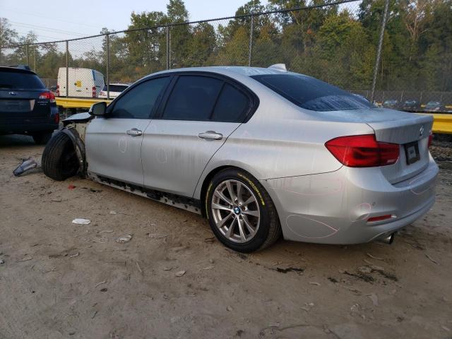 WBA8E1G56HNU13919 - 2017 BMW 320 I SILVER photo 2