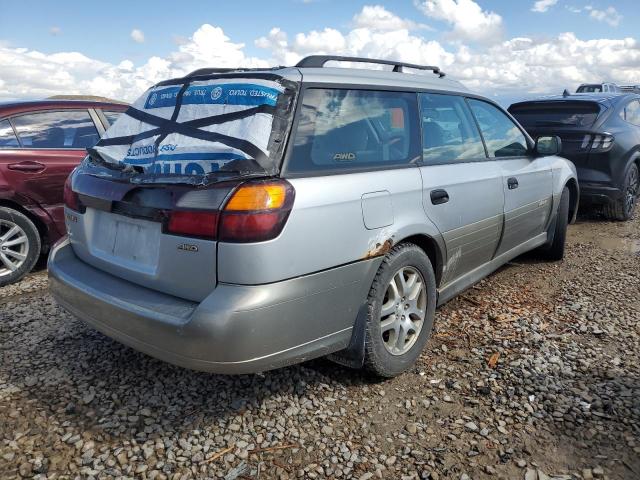 4S3BH675X37646888 - 2003 SUBARU LEGACY OUTBACK AWP SILVER photo 3