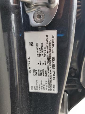 5YJ3E1EA2SF975092 - 2025 TESLA MODEL 3 ნაცრისფერი ფოტო 13