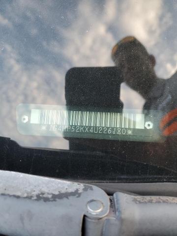 1G4HP52KX4U226180 - 2004 BUICK LESABRE CUSTOM GRAY photo 12