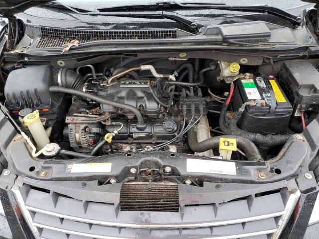 2A8HR54P68R739204 - 2008 CHRYSLER TOWN & COU TOURING შავი ფოტო 12