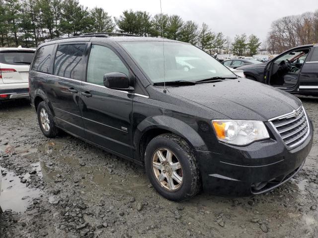 2A8HR54P68R739204 - 2008 CHRYSLER TOWN & COU TOURING BLACK photo 4