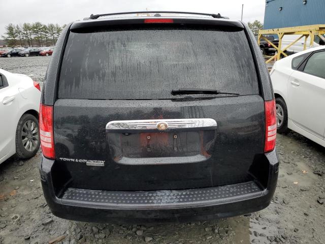 2A8HR54P68R739204 - 2008 CHRYSLER TOWN & COU TOURING შავი ფოტო 6