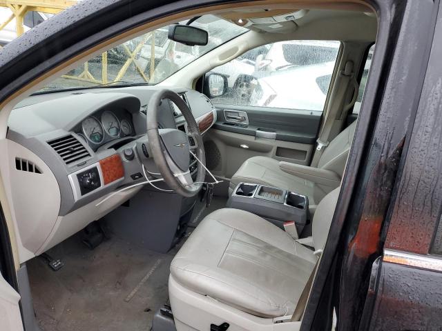 2A8HR54P68R739204 - 2008 CHRYSLER TOWN & COU TOURING შავი ფოტო 7