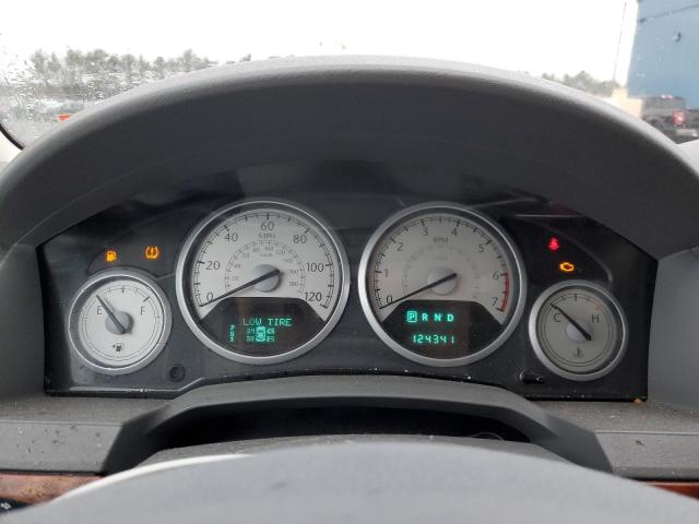 2A8HR54P68R739204 - 2008 CHRYSLER TOWN & COU TOURING შავი ფოტო 9